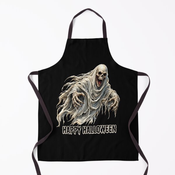 Item preview, Happy Halloween Screaming Ghoul – Creepy Horror Art designed and sold by Classic Chaos Creations.
