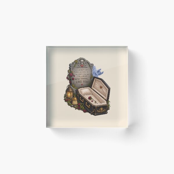 Item preview, ⚡HAUNTED TOMBSTONE COLLECTION - Lonely Coffin designed and sold by WheelieGdArt.