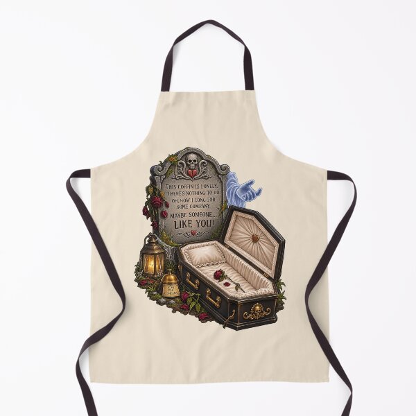 Item preview, ⚡HAUNTED TOMBSTONE COLLECTION - Lonely Coffin designed and sold by WheelieGdArt.