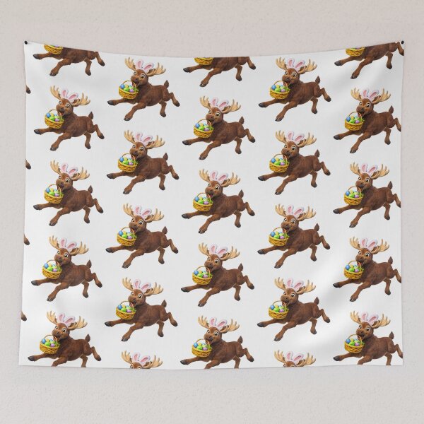 Item preview, Moose Easter Bunny designed and sold by Sillytoe.