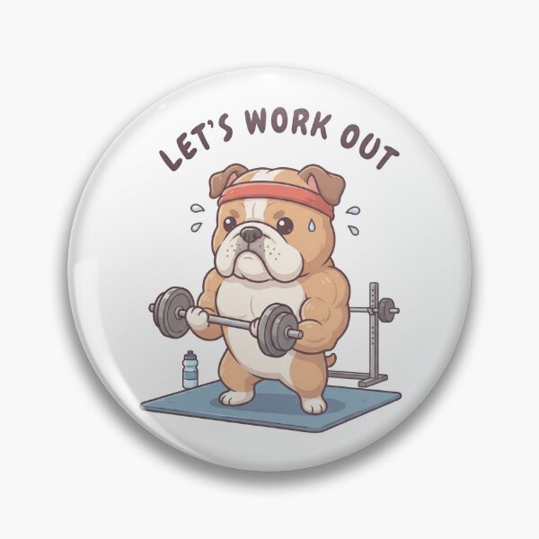 Item preview, Chibi Pug Workout designed and sold by cobano.