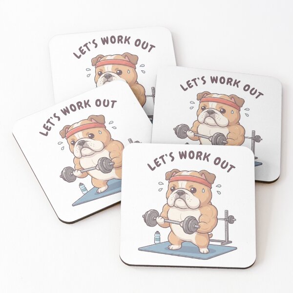 Item preview, Chibi Pug Workout designed and sold by cobano.