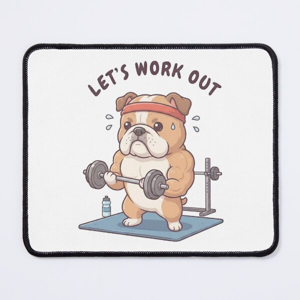 Item preview, Chibi Pug Workout designed and sold by cobano.