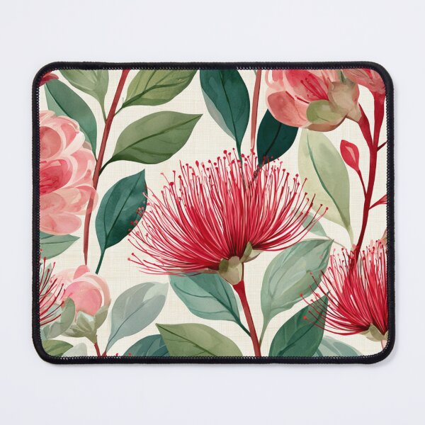 Item preview, Pōhutukawa Aotearoa Botanical Pattern designed and sold by haleymaree.