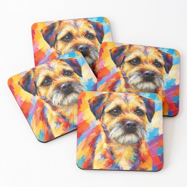 Item preview, Border Terrier Digital Painting 1 designed and sold by shrolts.