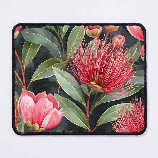Artikelvorschau, Mitternachts-Pōhutukawa-Aotearoa-Botanisches Muster entworfen und verkauft von haleymaree.