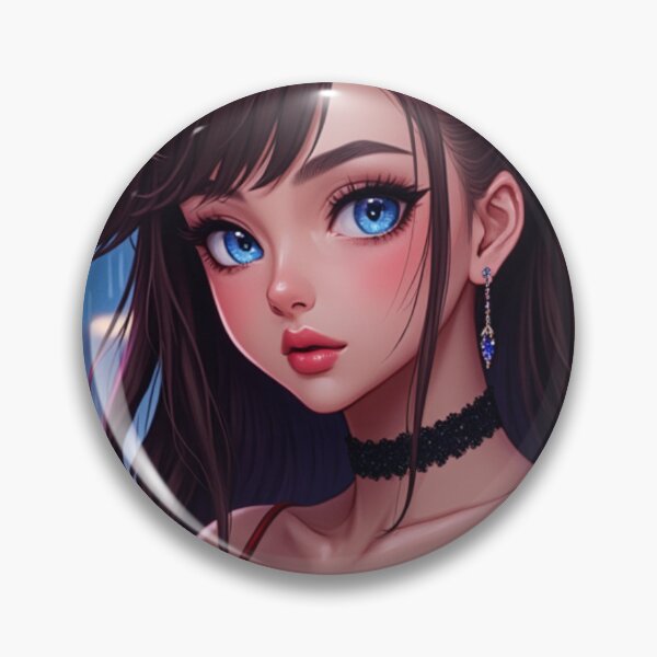 Item preview, Cityscape Synneva | Busty Girl Anime Portrait designed and sold by KasaHunterHarem.