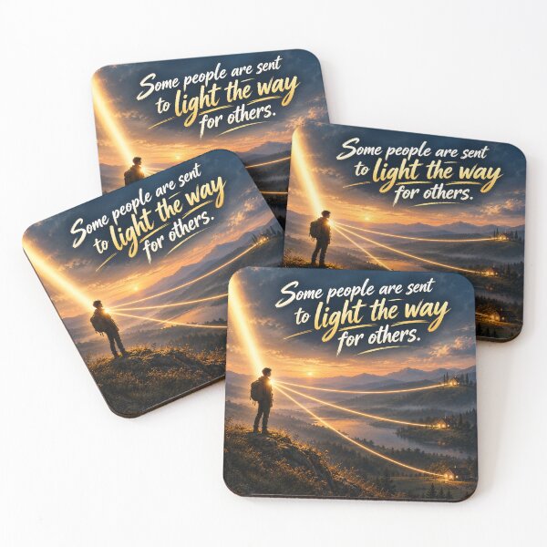 Item preview, Silhouette Figure on a Mountain at Sunset with Golden Light Rays designed and sold by NovaToons.