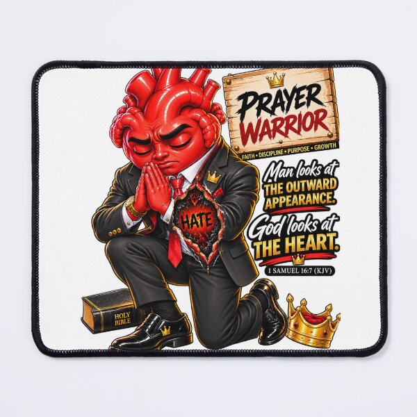 Item preview, Man Looks at the Outward Appearance, But God Looks at the Heart — 1 Samuel 16:7 designed and sold by ShalomRebuke.