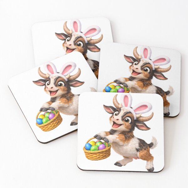 Item preview, Nigerian Dwarf Goat Easter Basket designed and sold by Sillytoe.
