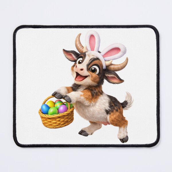 Item preview, Nigerian Dwarf Goat Easter Basket designed and sold by Sillytoe.