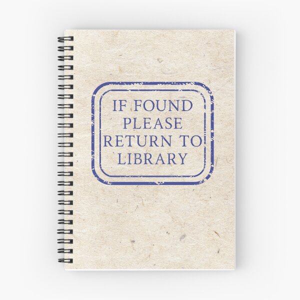 Item preview, Return to Library Stamp designed and sold by Mister Mipsy.