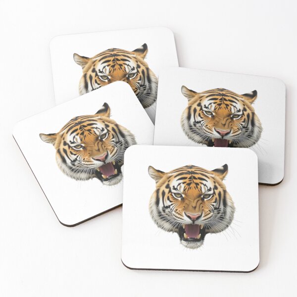 Item preview, Majestic Tiger Face Close Up Wildlife Photography  designed and sold by Debsgiftware .
