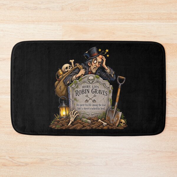Item preview, ⚡HAUNTED TOMBSTONE COLLECTION - Robin Graves - dark version designed and sold by WheelieGdArt.