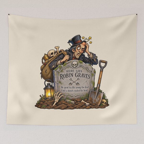 Item preview, ⚡HAUNTED TOMBSTONE COLLECTION - Robin Graves designed and sold by WheelieGdArt.