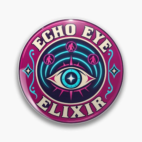 Item preview, Echo Eye Elixir – Original Enemy Detection Zombie Perk designed and sold by NextLevelThread.