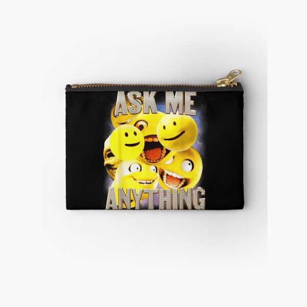 Item preview, Ask Me Anything Funny Smiley Faces Bootleg Retro Meme Vintage designed and sold by Creative Spark.