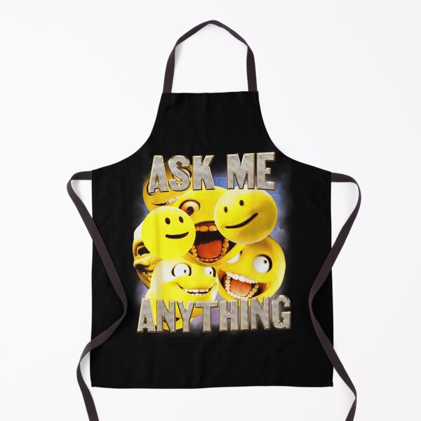Item preview, Ask Me Anything Funny Smiley Faces Bootleg Retro Meme Vintage designed and sold by Creative Spark.