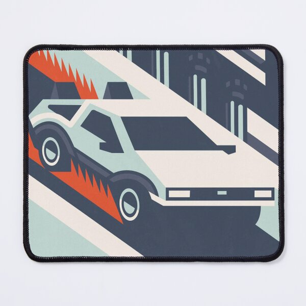 Item preview, DeLorean – Retro Futuristic Highway designed and sold by cowboy89.