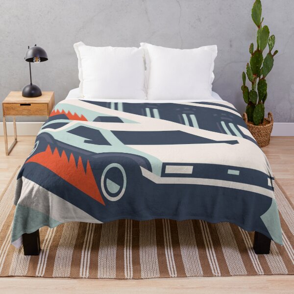 Item preview, DeLorean – Retro Futuristic Highway designed and sold by cowboy89.