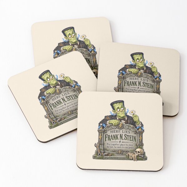 Item preview, ⚡ HAUNTED TOMBSTONE COLLECTION - Frank N. Stein designed and sold by WheelieGdArt.