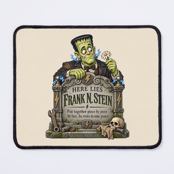 Item preview, ⚡ HAUNTED TOMBSTONE COLLECTION - Frank N. Stein designed and sold by WheelieGdArt.