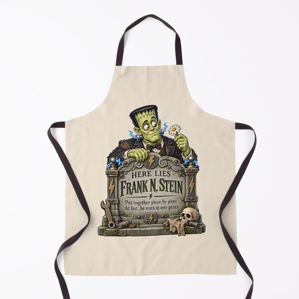 Item preview, ⚡ HAUNTED TOMBSTONE COLLECTION - Frank N. Stein designed and sold by WheelieGdArt.