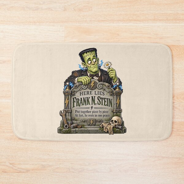 Item preview, ⚡ HAUNTED TOMBSTONE COLLECTION - Frank N. Stein designed and sold by WheelieGdArt.