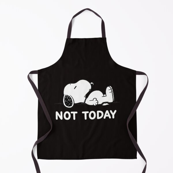 Item preview, Not Today Funny Snoopy Dog Quote Statement designed and sold by Lagoart.