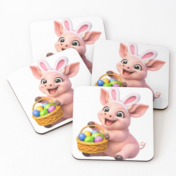 Item preview, Pig Easter Basket designed and sold by Sillytoe.