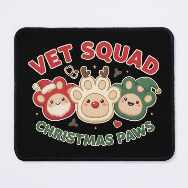 Item preview, Vet Squad Christmas Paws – Cute Veterinary Holiday designed and sold by Nzgiftsandmore.