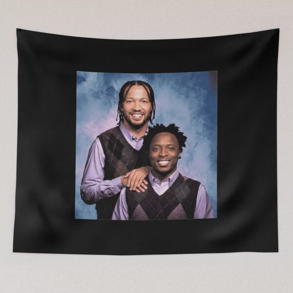 Item preview, Vintage Friends Argyle Vest Portrait designed and sold by Bloowardi.