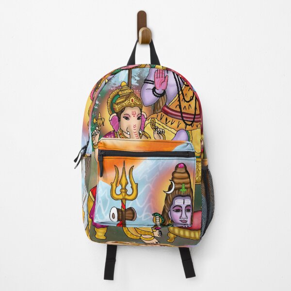 Item preview, Lord Shiva's Family Digital Drawing | Hindu Divine Family Artwork designed and sold by Harshit_Digital_Arts.