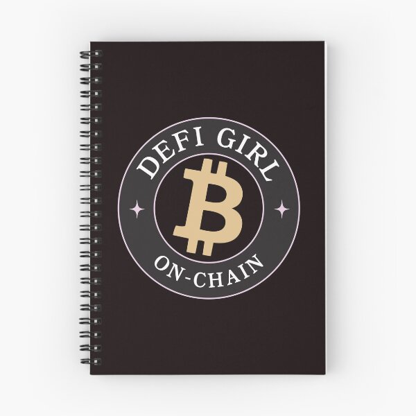 Artikelvorschau, DeFi Girl On-Chain Bitcoin Krypto entworfen und verkauft von TaraGbear.