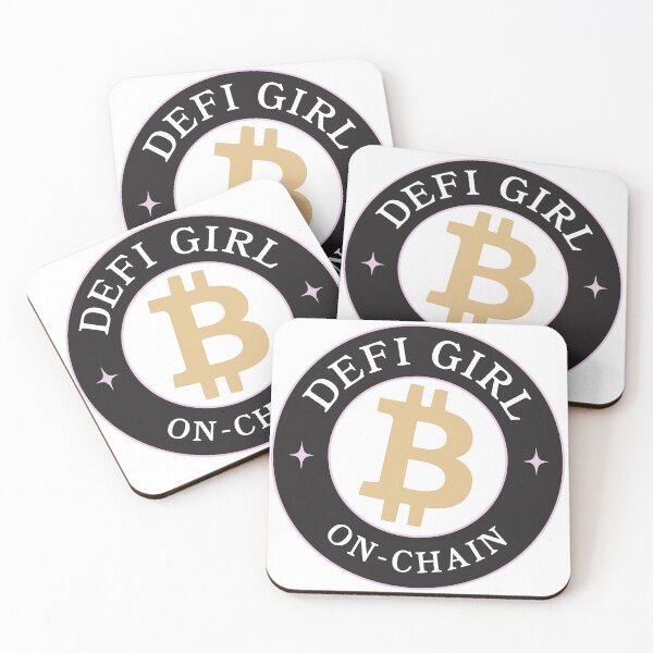 Artikelvorschau, DeFi Girl On-Chain Bitcoin Krypto entworfen und verkauft von TaraGbear.