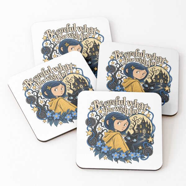 Item preview, Coraline - Be Careful What You Wish For designed and sold by coastalquillco.