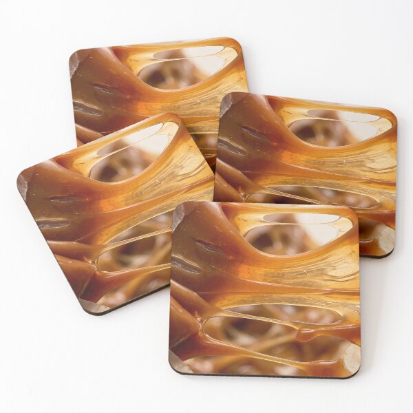 Item preview, Pulled Caramel Candy Stretching One Second Longer designed and sold by ASSEMBLE WONDER.
