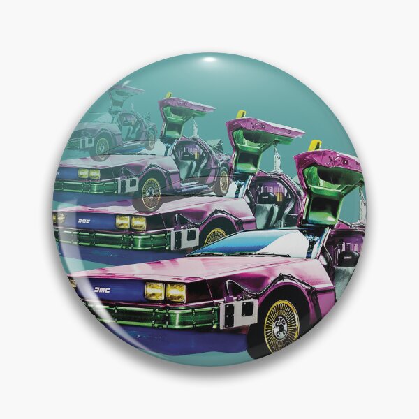 Item preview, DeLorean – Pixel Retro Future designed and sold by cowboy89.