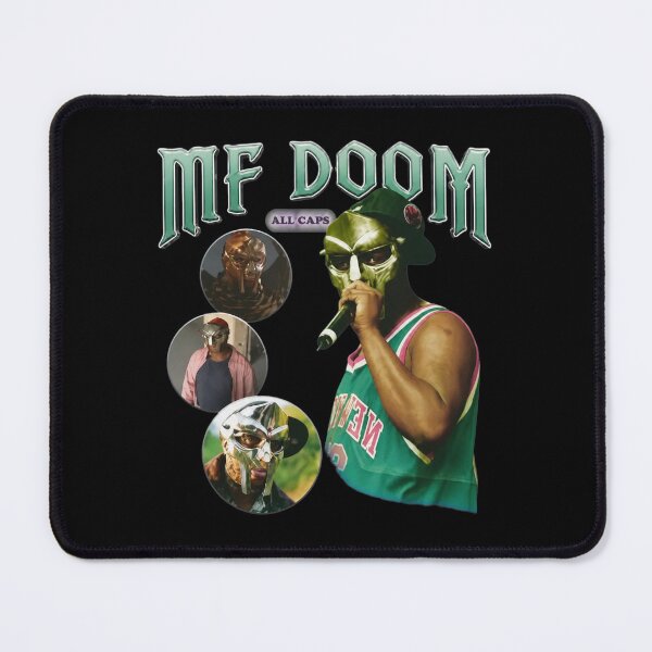 Item preview, MF DOOM All Caps Retro Hip Hop designed and sold by Bloowardi.