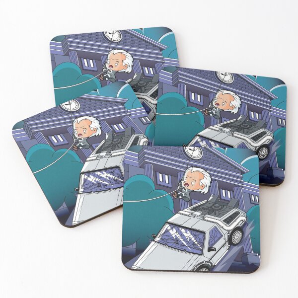 Item preview, DeLorean – Retro Comic Illustration designed and sold by cowboy89.