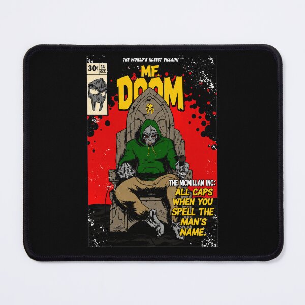 Item preview, Villain Throne MF DOOM Comic designed and sold by Bloowardi.