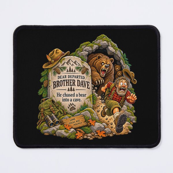 Item preview, ⚡HAUNTED TOMBSTONE COLLECTION - Brother Dave v1 - dark version designed and sold by WheelieGdArt.