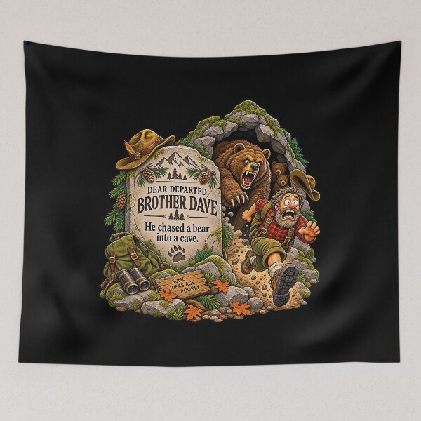 Item preview, ⚡HAUNTED TOMBSTONE COLLECTION - Brother Dave v1 - dark version designed and sold by WheelieGdArt.