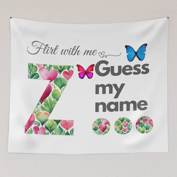 Item preview, Flirt with me GUESS MY NAME Z... designed and sold by GrifonJ.