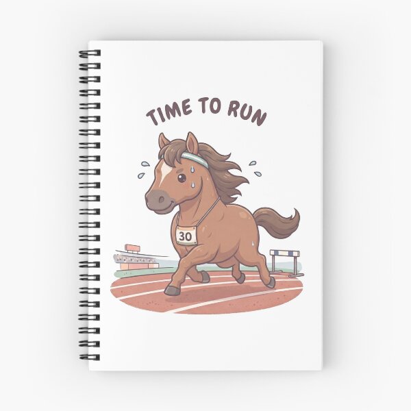 Item preview, Chibi horse running  designed and sold by cobano.