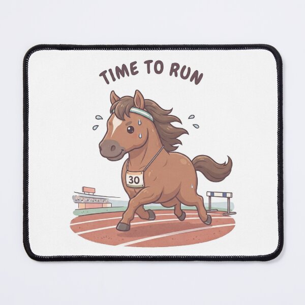 Item preview, Chibi horse running  designed and sold by cobano.