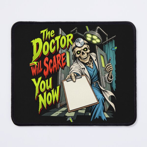 Item preview, The Doctor Will Scare You Now doctor Halloween designed and sold by JollyNib.