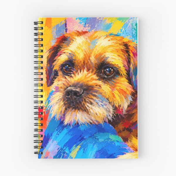 Item preview, Border Terrier Digital Painting 3 designed and sold by shrolts.