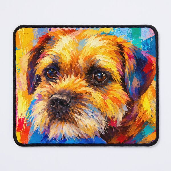 Item preview, Border Terrier Digital Painting 3 designed and sold by shrolts.