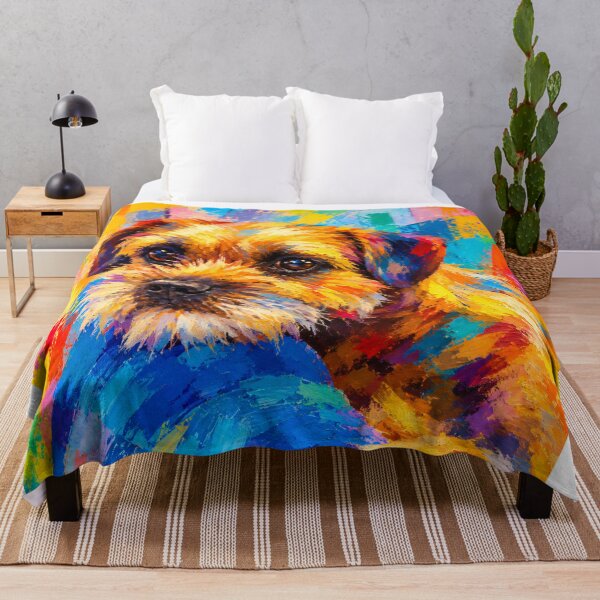 Item preview, Border Terrier Digital Painting 3 designed and sold by shrolts.